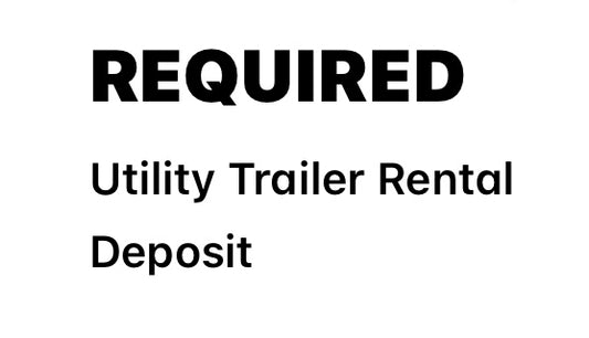 Deposit *REQUIRED*